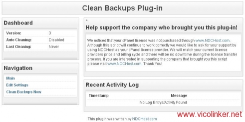 Clean Backups es un Plugin para WHM – Cpanel que comprobara la fecha ...